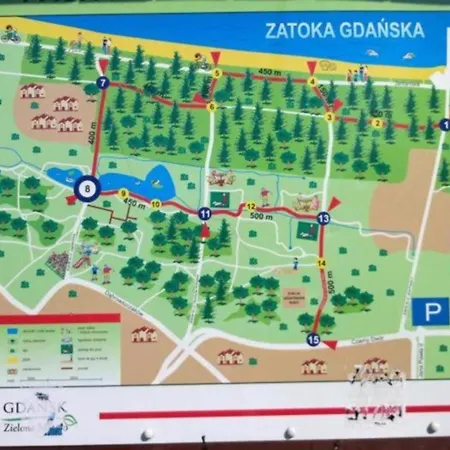 Sloneczny Dla 6 Osob 그단스크